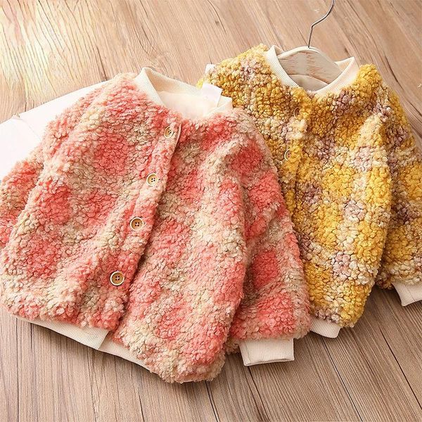 jackets jacket for girls autumn winter korean baby fleece thicken warm plaid wool coat children's clothing christmas outerwear, Blue;gray
jackets jacket for girls autumn winter korean baby fleece thicken warm plaid wool coat children's clothing christmas outerwear, Blue;gray