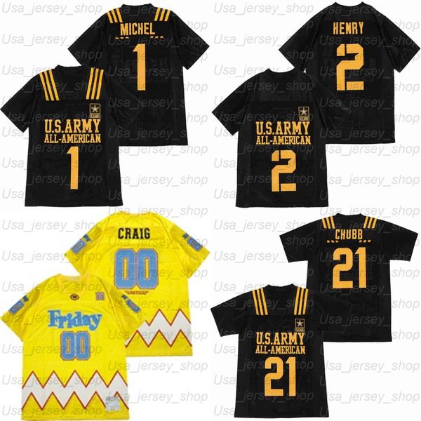 football jerseys size s-xxxl 1 michel 2 henry 21 chubb 00 craig black yellow, Black;red
football jerseys size s-xxxl 1 michel 2 henry 21 chubb 00 craig black yellow, Black;red