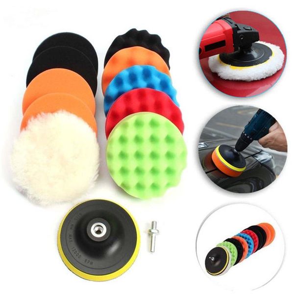 car sponge 3/4/5/6/7 inch polishing waxing wheel disc 12pcs pad m14 detailing tools cleaning
car sponge 3/4/5/6/7 inch polishing waxing wheel disc 12pcs pad m14 detailing tools cleaning