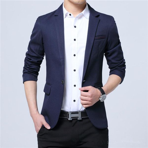 men's suits & blazers 2021 casual blazer men fashion plus size business slim fit jacket masculine coat button suit formal, White;black
men's suits & blazers 2021 casual blazer men fashion plus size business slim fit jacket masculine coat button suit formal, White;black