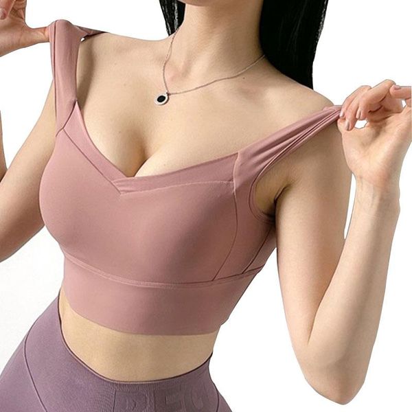 yoga outfit 2021 women underwear women's solid color sports vest wrapped chest without steel ring workout fitness top
yoga outfit 2021 women underwear women's solid color sports vest wrapped chest without steel ring workout fitness top
