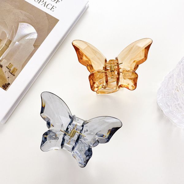 yamog european transparent butterfly shape hair clamps women acrylic animal pure color claw clips for female wash scrunchies ponytail headdr, Slivery;golden
yamog european transparent butterfly shape hair clamps women acrylic animal pure color claw clips for female wash scrunchies ponytail headdr, Slivery;golden