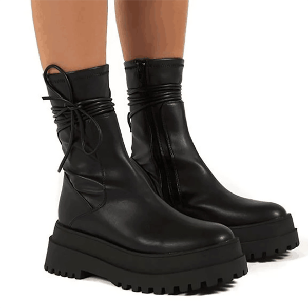 boots 2021 winter fashion sneakers women platform warm shoes mid-calf ankle zipper leather comfort botas mujer, Black
boots 2021 winter fashion sneakers women platform warm shoes mid-calf ankle zipper leather comfort botas mujer, Black