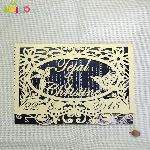 greeting cards 50set inc109 wedding party invitaiton card place latest invitation laser cut love bird logo
greeting cards 50set inc109 wedding party invitaiton card place latest invitation laser cut love bird logo