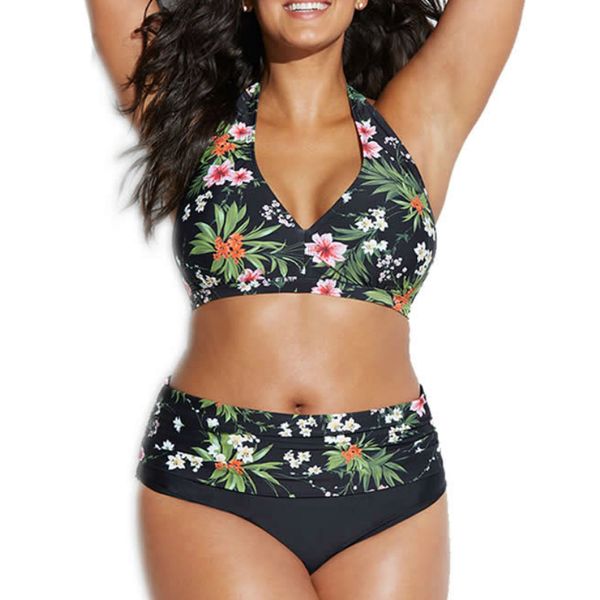 plus size bikini 2021 swimwear women swimsuit push up biquini high waist floral print bikinis set bathing suit big size 4xl, White;black
plus size bikini 2021 swimwear women swimsuit push up biquini high waist floral print bikinis set bathing suit big size 4xl, White;black