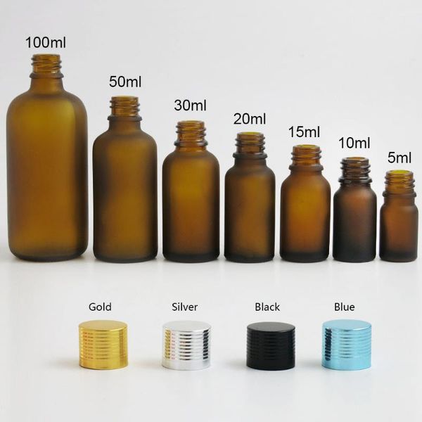 portable empty frosted amber essential oil bottle with orifice reducer & black gold silver cap 5ml 10ml 15ml 20ml 1oz 50ml storage bottles j
portable empty frosted amber essential oil bottle with orifice reducer & black gold silver cap 5ml 10ml 15ml 20ml 1oz 50ml storage bottles j
