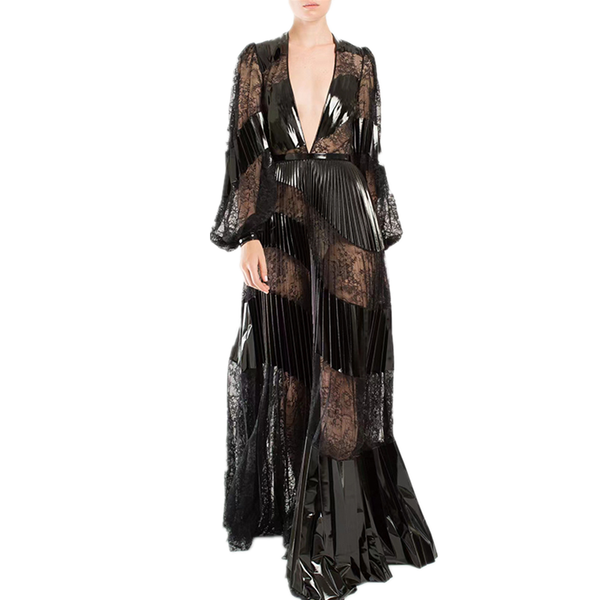 casual dresses bushra fashion clothing 2021 black lace panel dress for women v neck lantern sleeve high waist midi female korean, Black;gray
casual dresses bushra fashion clothing 2021 black lace panel dress for women v neck lantern sleeve high waist midi female korean, Black;gray