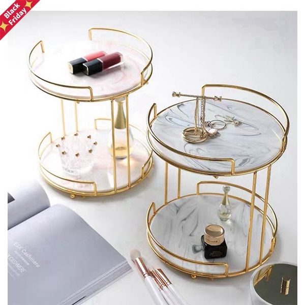 kitchen storage & organization nordic vanity tray double-deck cosmetics creative dressing table deskracks princess finishing rack jewelr
kitchen storage & organization nordic vanity tray double-deck cosmetics creative dressing table deskracks princess finishing rack jewelr