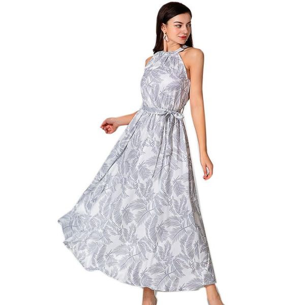casual dresses zogaa long dress multicolor tropical jungle leaf boho sling cross back women halter party night elegant summer, Black;gray
casual dresses zogaa long dress multicolor tropical jungle leaf boho sling cross back women halter party night elegant summer, Black;gray