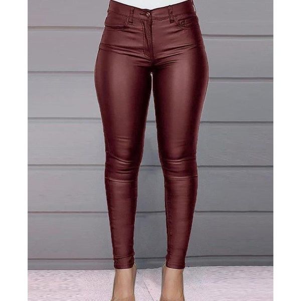 solid color pu leather pants women casual female trousers lift hips pencil long high elastic stretchy skinny women's & capris, Black;white
solid color pu leather pants women casual female trousers lift hips pencil long high elastic stretchy skinny women's & capris, Black;white