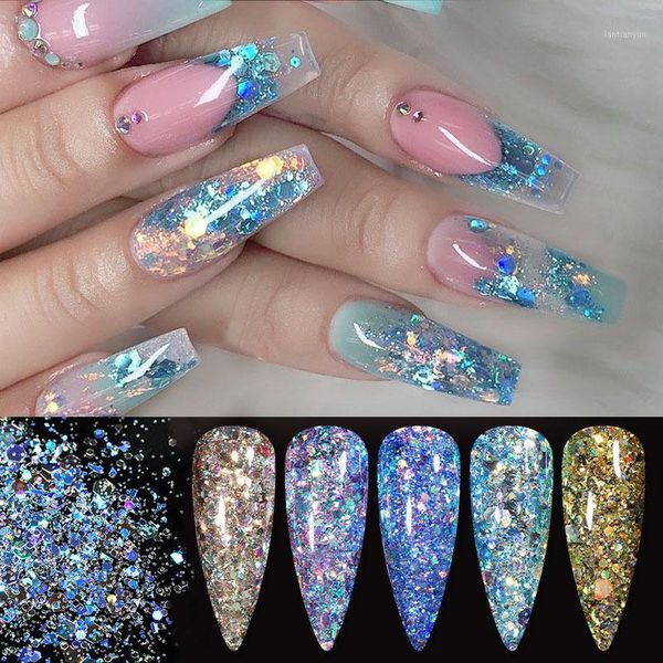 shiny holographic glitter shimmering irregular fragment powder diy image shimmer color uv gel nail art flakes decorations1, Silver;gold
shiny holographic glitter shimmering irregular fragment powder diy image shimmer color uv gel nail art flakes decorations1, Silver;gold