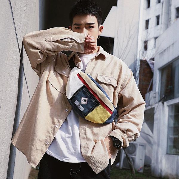 waist bags men's chest bag pockets american retro student hip hop shoulder 2021 jiulin
waist bags men's chest bag pockets american retro student hip hop shoulder 2021 jiulin