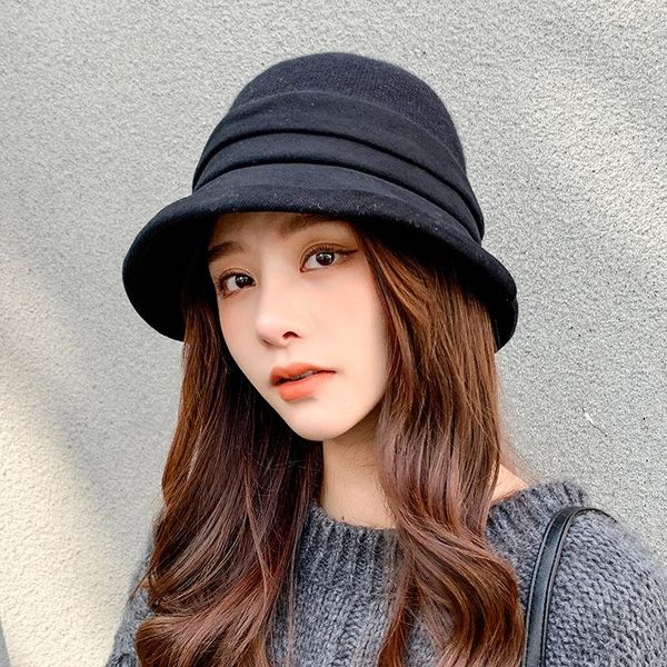 wide brim hats yqyxcy autumn winter bucket hat women cashmere knitted fisherman cap korean casual fashion gorro, Blue;gray
wide brim hats yqyxcy autumn winter bucket hat women cashmere knitted fisherman cap korean casual fashion gorro, Blue;gray