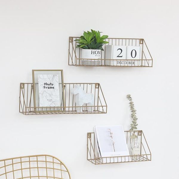 nordic style iron shelf wall shelves decorative storage rack room decoration stand other home decor
nordic style iron shelf wall shelves decorative storage rack room decoration stand other home decor