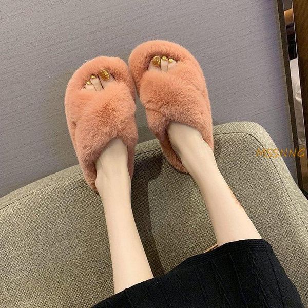 winter women home slippers faux fur fashion solid warm ladies shoes slip on comfortable flat female, Black
winter women home slippers faux fur fashion solid warm ladies shoes slip on comfortable flat female, Black