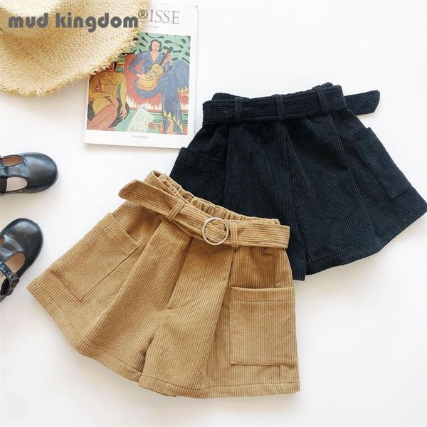 shorts mudkingdom girls solid loose pockets belt elastic waist corduroy vintage kids for spring autumn children clothing, Black
shorts mudkingdom girls solid loose pockets belt elastic waist corduroy vintage kids for spring autumn children clothing, Black
