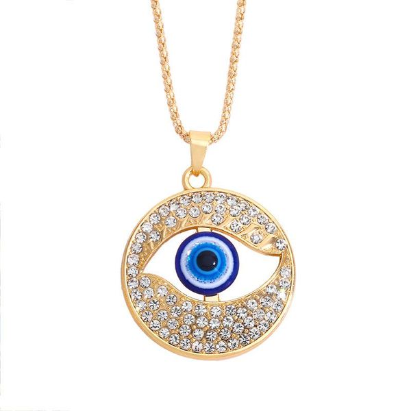 pendant necklaces s2329 fashion jewelry turkey evil eye necklace inlaid diamond rhinstone blue eyes, Silver
pendant necklaces s2329 fashion jewelry turkey evil eye necklace inlaid diamond rhinstone blue eyes, Silver