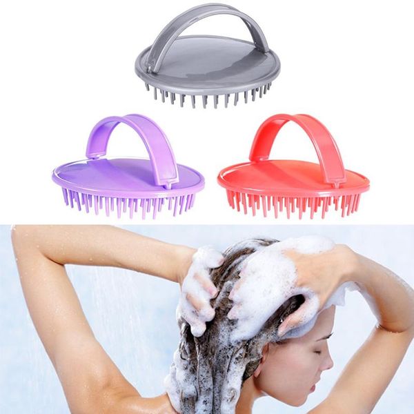 hair brushes 1pc washing massager combs round plastic shampoo scalp shower body beard brush styling tools, Silver
hair brushes 1pc washing massager combs round plastic shampoo scalp shower body beard brush styling tools, Silver