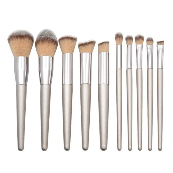 eyelash curler 10 pcs beige conical handle mouthpiece and tapered wooden eye shadow foundation eyeliner makeup brush beauty set#1007
eyelash curler 10 pcs beige conical handle mouthpiece and tapered wooden eye shadow foundation eyeliner makeup brush beauty set#1007