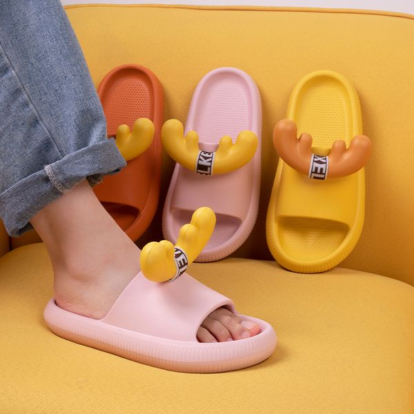 2021 summer new couple indoor fawn sandals and slippers wear-resistant non-slip cute simple fashion mens and womens slippers, Black
2021 summer new couple indoor fawn sandals and slippers wear-resistant non-slip cute simple fashion mens and womens slippers, Black