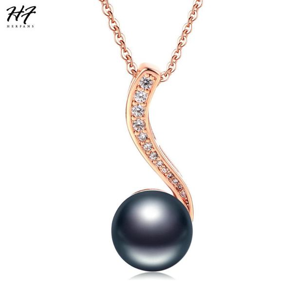elegant black imitation pearl pendant necklace for women rose gold color fashion jewellery jewelry girls xmas gift n435 necklaces, Silver
elegant black imitation pearl pendant necklace for women rose gold color fashion jewellery jewelry girls xmas gift n435 necklaces, Silver