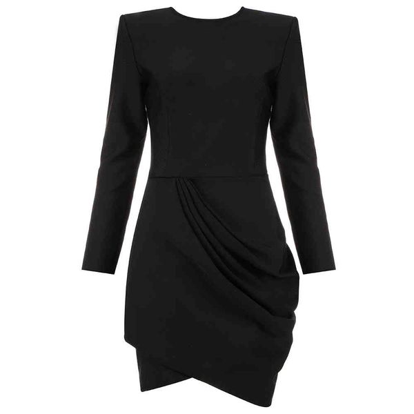 dresses 2021 women bandage spring round neck long-sleeved hip retro fashion ruffled party nightclub mini, Black;gray
dresses 2021 women bandage spring round neck long-sleeved hip retro fashion ruffled party nightclub mini, Black;gray