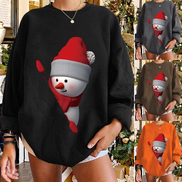 women's hoodies & sweatshirts oversized womens sweatshirt loose crewneck long sleeve casual basic christmas pullover o-neck pullovers f, Black
women's hoodies & sweatshirts oversized womens sweatshirt loose crewneck long sleeve casual basic christmas pullover o-neck pullovers f, Black
