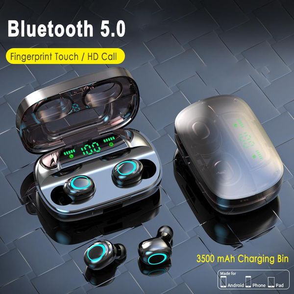 wireless earphone 5.0 8d stereo sound hifi portable fashionable universal compatible headphone cell phone earphones
wireless earphone 5.0 8d stereo sound hifi portable fashionable universal compatible headphone cell phone earphones