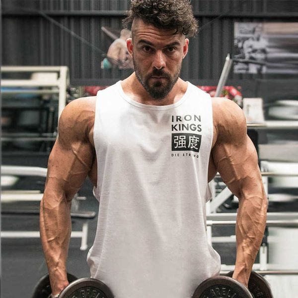 muscle brothers waistcoat men's breathable bodybuilding running training trend sleeveless t-shirt, White;black
muscle brothers waistcoat men's breathable bodybuilding running training trend sleeveless t-shirt, White;black