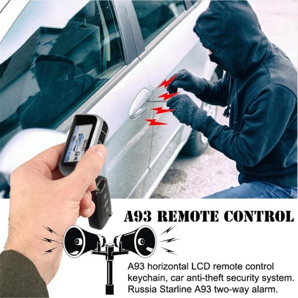 alarm & security for russia starline a93 car two-way with lcd anti-theft system remote control keychain
alarm & security for russia starline a93 car two-way with lcd anti-theft system remote control keychain