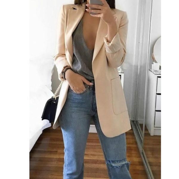 spring women casual blazers slim cardigan suit plus size candy color s-5xl outerwear coats chaqueta mujer clothes a100 women's suits &, White;black
spring women casual blazers slim cardigan suit plus size candy color s-5xl outerwear coats chaqueta mujer clothes a100 women's suits &, White;black