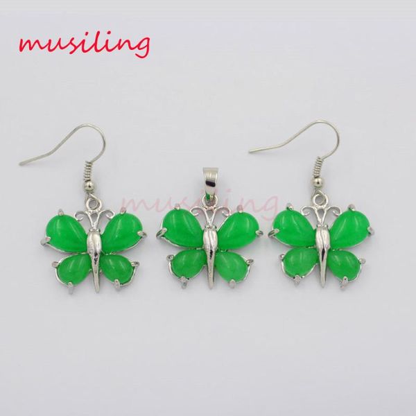 earrings & necklace jewelry set natural stone butterfly drop pendants silver plated charms accessories fashion women 1set
earrings & necklace jewelry set natural stone butterfly drop pendants silver plated charms accessories fashion women 1set