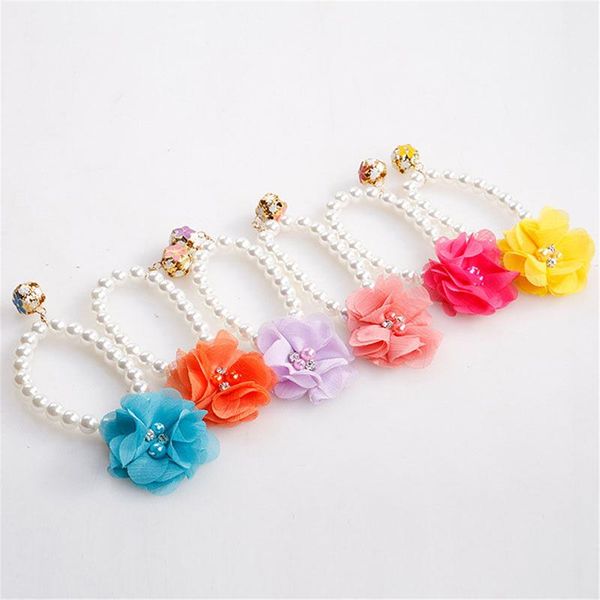 1pc pearl collar for cats with bell lace flower pendant adjustable pet cat jewelry necklace product collars & leads
1pc pearl collar for cats with bell lace flower pendant adjustable pet cat jewelry necklace product collars & leads