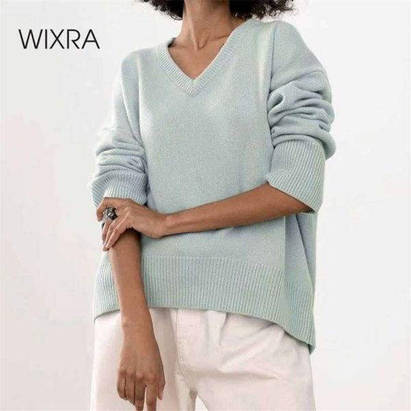 wixra v neck sweaters women pullover femme jumper korean fashion ladies solid knitwear autumn winter 210928, White
wixra v neck sweaters women pullover femme jumper korean fashion ladies solid knitwear autumn winter 210928, White