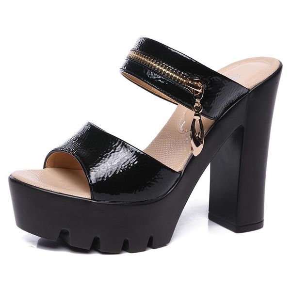 slippers fashion summer super high heel thick waterproof platform female bottom sponge cake sandals and, Black
slippers fashion summer super high heel thick waterproof platform female bottom sponge cake sandals and, Black
