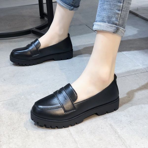 sandals woman solid black pu leather loafers zapatos de mujer drop casual women slip on flats round toe platform shoes 35-45 zbz2
sandals woman solid black pu leather loafers zapatos de mujer drop casual women slip on flats round toe platform shoes 35-45 zbz2