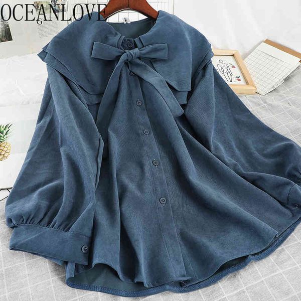 blouse women soid peter pan collar vintage suede elegant blusas mujer autumn winter chic shirts fashion 19200 210415, White
blouse women soid peter pan collar vintage suede elegant blusas mujer autumn winter chic shirts fashion 19200 210415, White