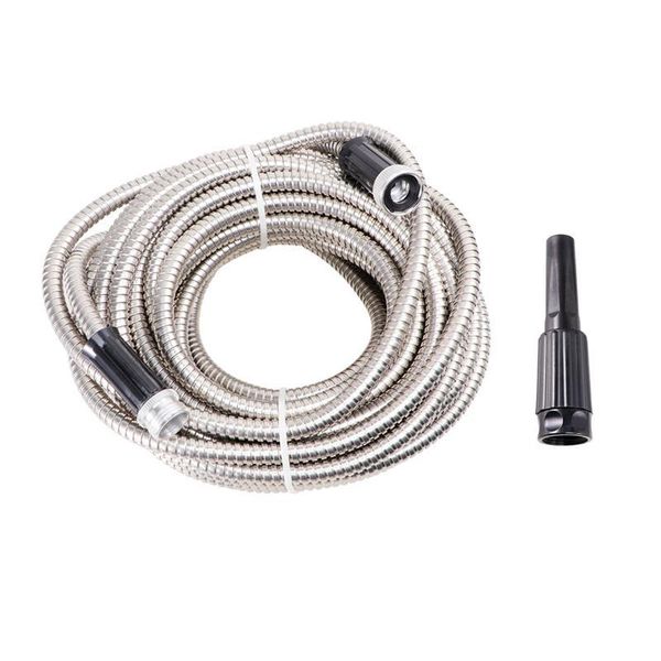 watering equipments 50/75/50ft stainless steel lightweight garden hose heavy duty metal water pipe spray nozzle home
watering equipments 50/75/50ft stainless steel lightweight garden hose heavy duty metal water pipe spray nozzle home