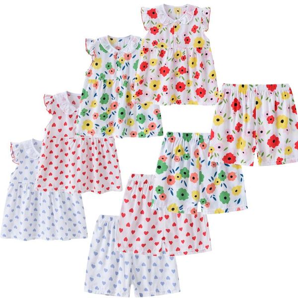 clothing sets born infant baby girls fruit floral dress shorts pajamas sleepwear outfits conjuntos para girl clothes, White
clothing sets born infant baby girls fruit floral dress shorts pajamas sleepwear outfits conjuntos para girl clothes, White