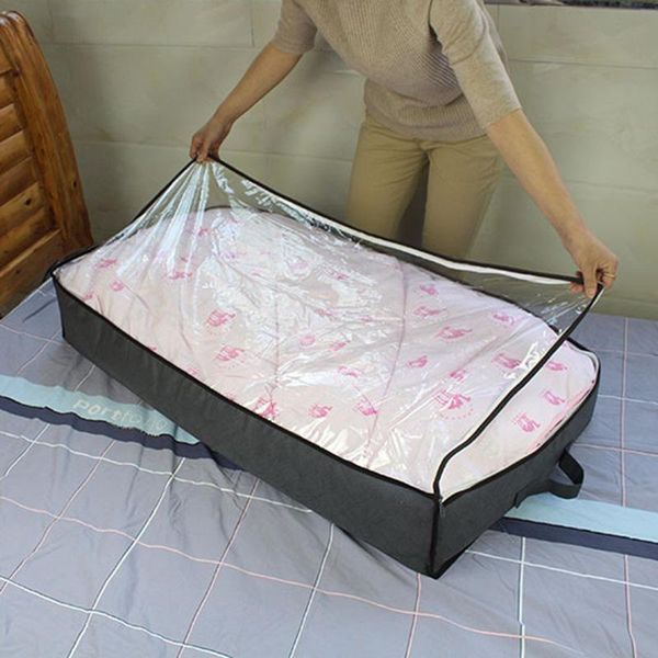 storage bags thickened non-woven bed bottom bag folding quilt box finishing clothes dust moisture-proof household
storage bags thickened non-woven bed bottom bag folding quilt box finishing clothes dust moisture-proof household