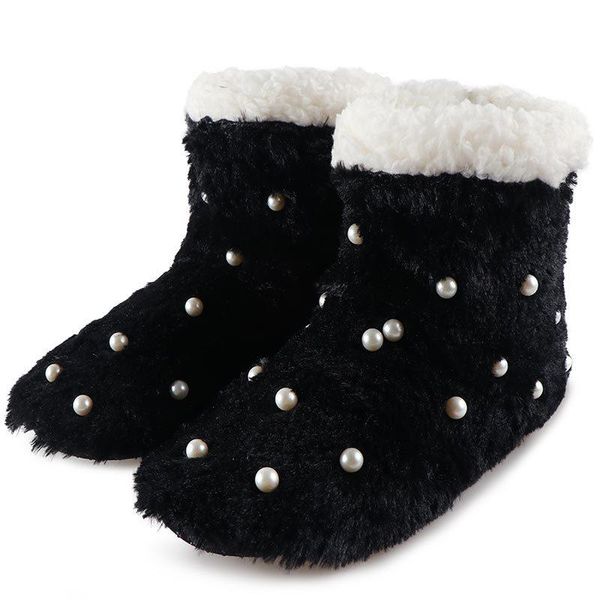 winter woman slippers pearl faux fur women plush warm soft fluffy slipper for girls floor indoor shoes, Black
winter woman slippers pearl faux fur women plush warm soft fluffy slipper for girls floor indoor shoes, Black