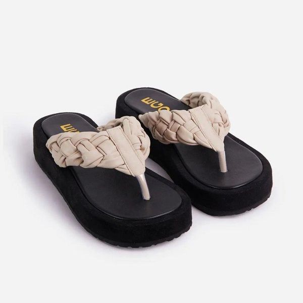 slippers low shoes woman's rubber flip flops pu big size fretwork heels slides 2021 flat hawaiian rome fabric hoof woman 2, Black
slippers low shoes woman's rubber flip flops pu big size fretwork heels slides 2021 flat hawaiian rome fabric hoof woman 2, Black