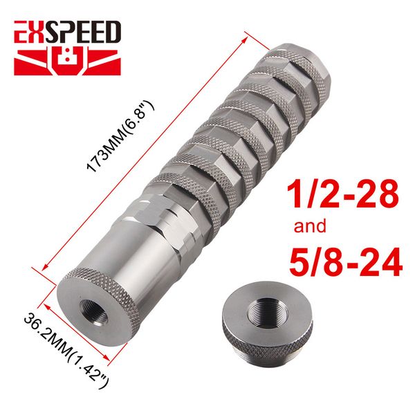 6.8 l 1.4 inch od stainless steel modular solvent trap fuel filter 1-3/16x24 baffles cups 5/8x24 and 1/2x28 end cap
6.8 l 1.4 inch od stainless steel modular solvent trap fuel filter 1-3/16x24 baffles cups 5/8x24 and 1/2x28 end cap