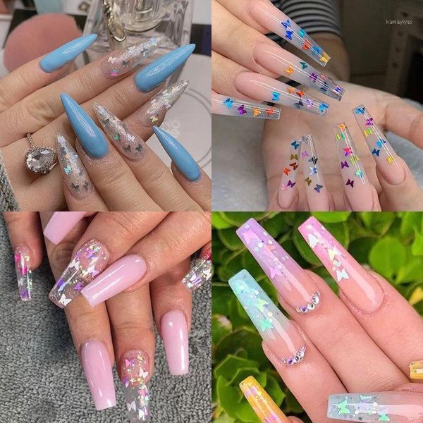 1box/12colors nail glitter flakes sparkly 3d colorful butterfly sequins polish manicure nails art decorations d0521, Silver;gold
1box/12colors nail glitter flakes sparkly 3d colorful butterfly sequins polish manicure nails art decorations d0521, Silver;gold