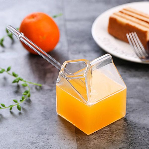 storage bottles & jars 340ml creative transparent milk box shaped cup glass carton container irregular drinking tool water juice tea cups
storage bottles & jars 340ml creative transparent milk box shaped cup glass carton container irregular drinking tool water juice tea cups