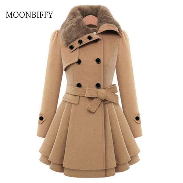 women's wool & blends 5xl winter jackets women coat windbreaker warm outwear button closure asymmetrical hem cloak, Black
women's wool & blends 5xl winter jackets women coat windbreaker warm outwear button closure asymmetrical hem cloak, Black