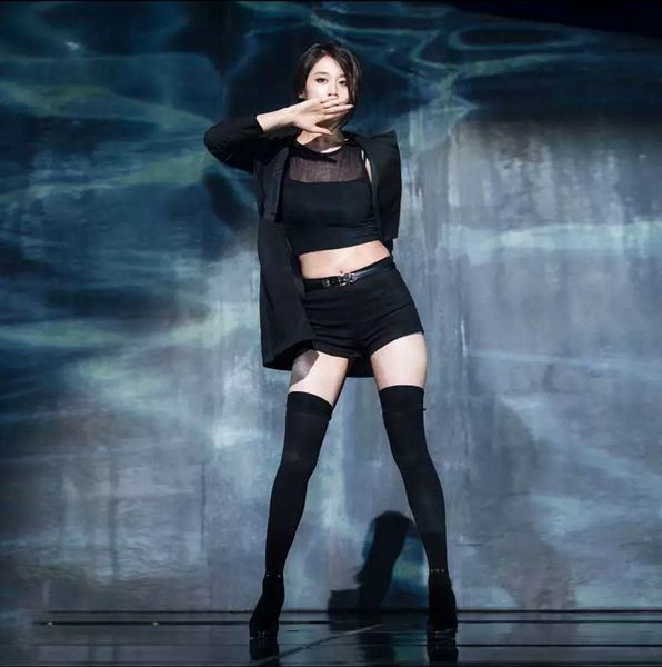 women's tracksuits kpop korea mesh perspective vest nightclub female blazers jackets dancer stage clothing women jazz hip hop costumes, Gray
women's tracksuits kpop korea mesh perspective vest nightclub female blazers jackets dancer stage clothing women jazz hip hop costumes, Gray
