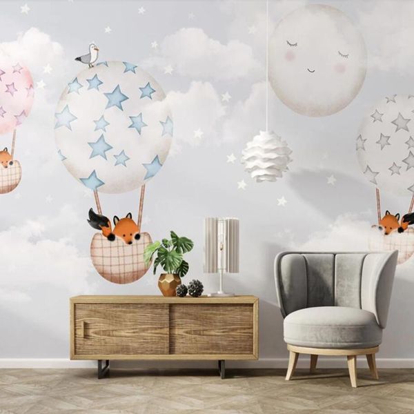 wallpapers drop custom 3d wallpaper hand-painted children's room air balloon cartoon mural decoration
wallpapers drop custom 3d wallpaper hand-painted children's room air balloon cartoon mural decoration