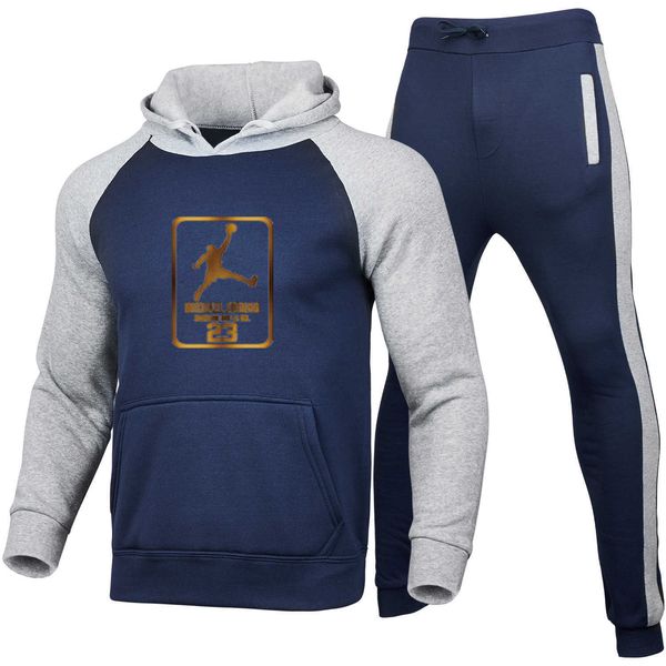 2020 new suit men's two piece print sports suit men's autumn/winter hoodie + sports pants available online, Gray
2020 new suit men's two piece print sports suit men's autumn/winter hoodie + sports pants available online, Gray