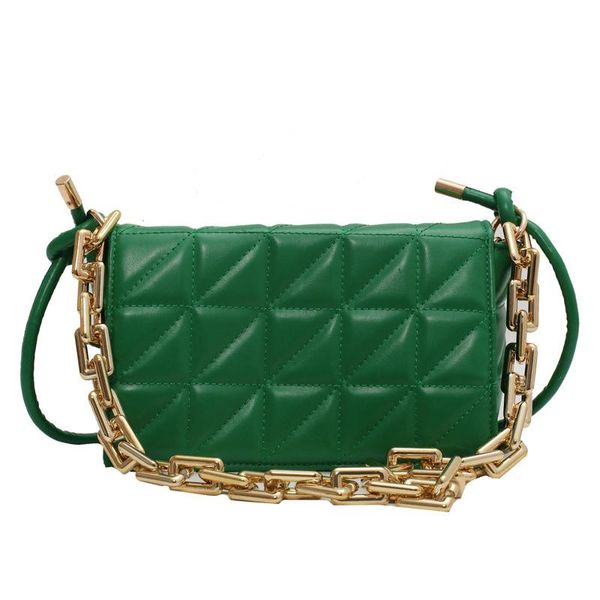 evening bags fashion green quilting pu leather crossbody bag for women 2021 lady thick chain shoulder brand design baguette handbags
evening bags fashion green quilting pu leather crossbody bag for women 2021 lady thick chain shoulder brand design baguette handbags